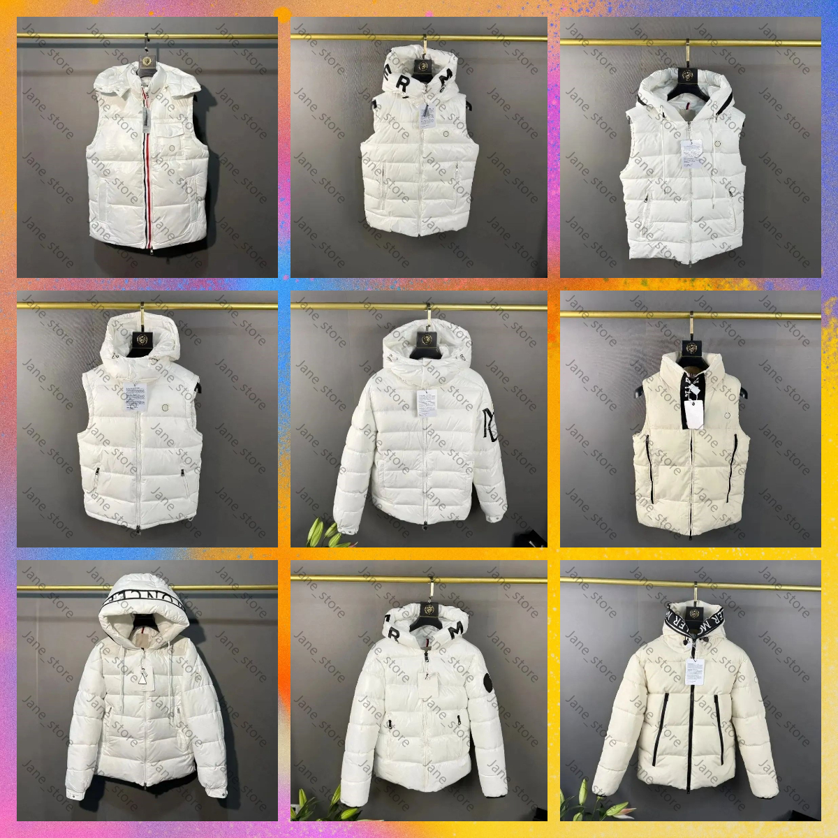 10A Mens Jacket Designer Warm Coat Fashion Women Men Puffer Jackets Shiny Matte Material Couple Street Style Winter Jacke Down Parka Waterproof Coat