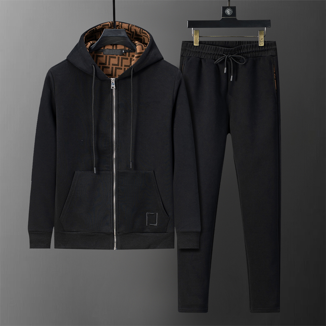 Mens Tracksuits 2 Piece Long Sleeve Athletic Full Zip Sweatsuits Jogging Suit Set Casual Outdoor Streetwear Sport Tracksuit Set
