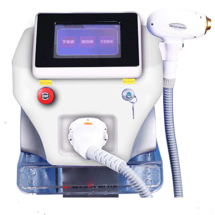 Diode Laser 808Nm Permanent Hair Removal Instrument Nevus Birthmark Wrinkle Pigment Removal Skin Rejuvenation Beauty Device 8 Languages Optiona