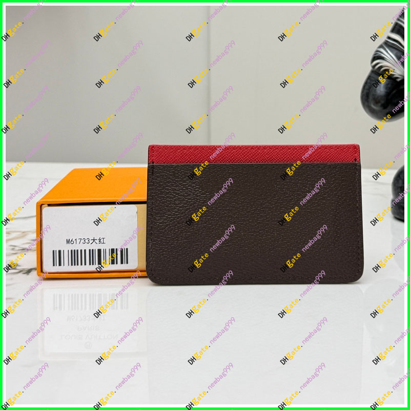 Fashion Casual Designer Luxury Card Holder PM Wallet Purse Key Pouch TOP Mirror Quality M61733 N61722 M69161 M69171 M82869 M82873 M82872 M82871 Busi