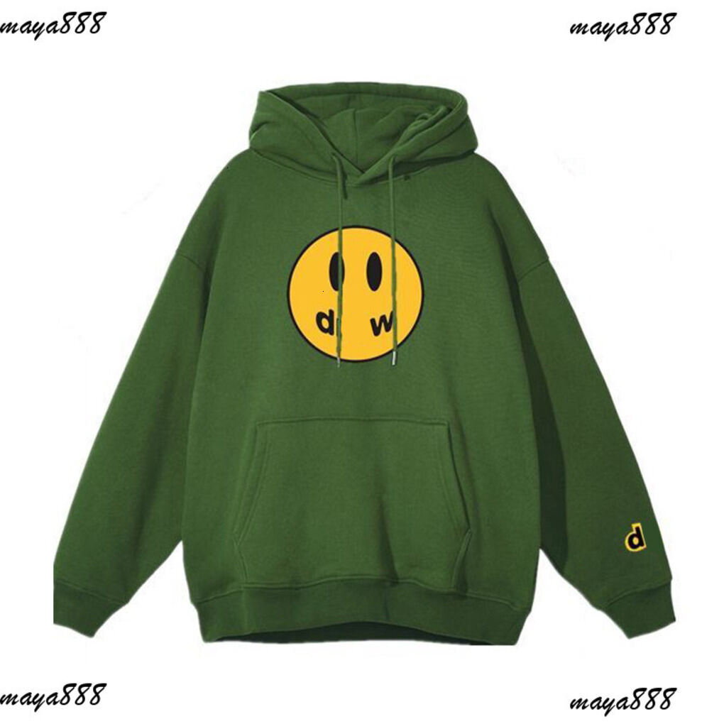 Drew Hoodie Designer Hoodie Winter Heavy Weight Cotton Warm Hooded Sweatshirt Tracksuit Long Slve Pullover Print Face Graphic Hoodie Mens Fashion Ho