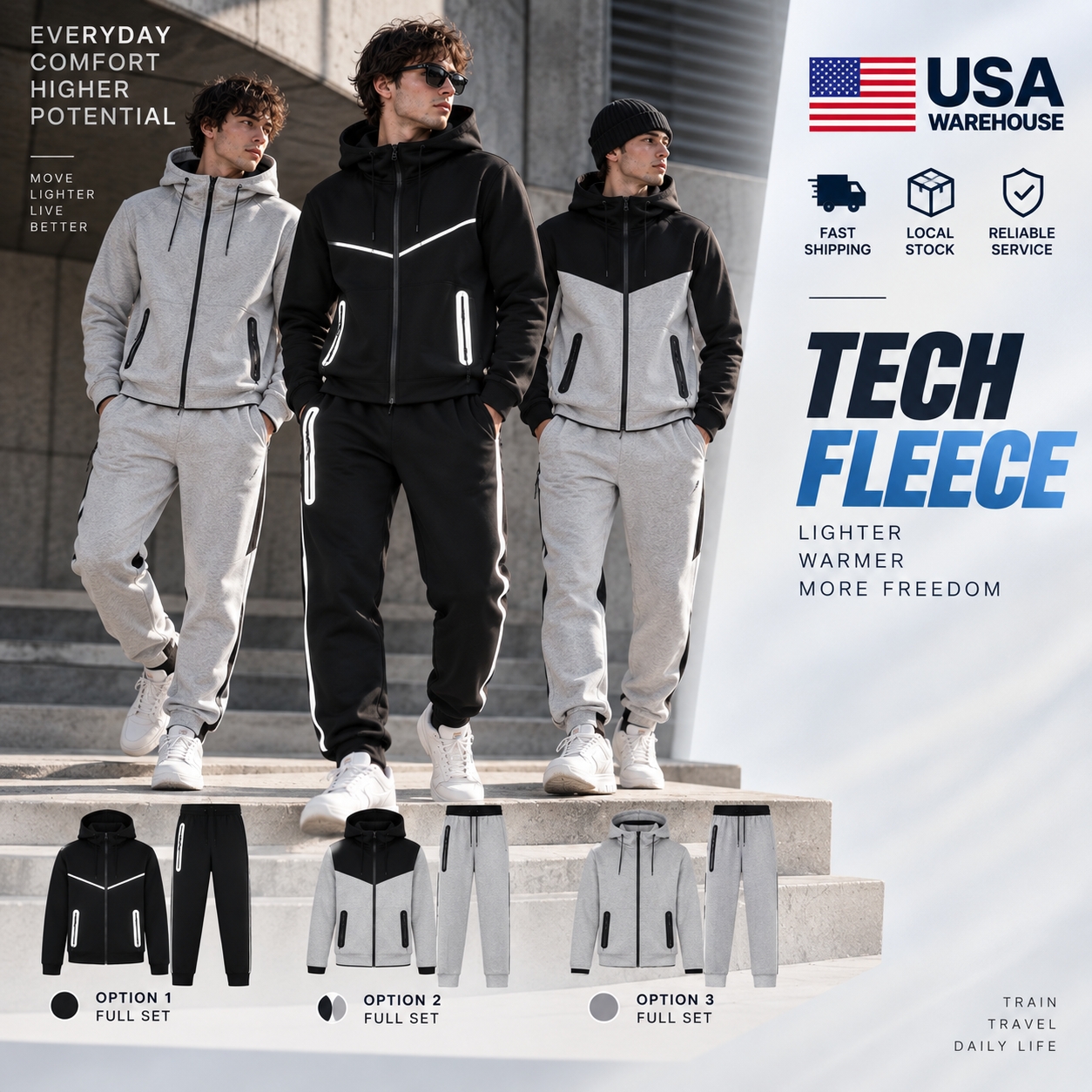 Designer techfleece tracksuit nocta unisex Tracksuits cotton fabric sports jacket and pants suitable for running aerobics mens sports set sweatshirt
