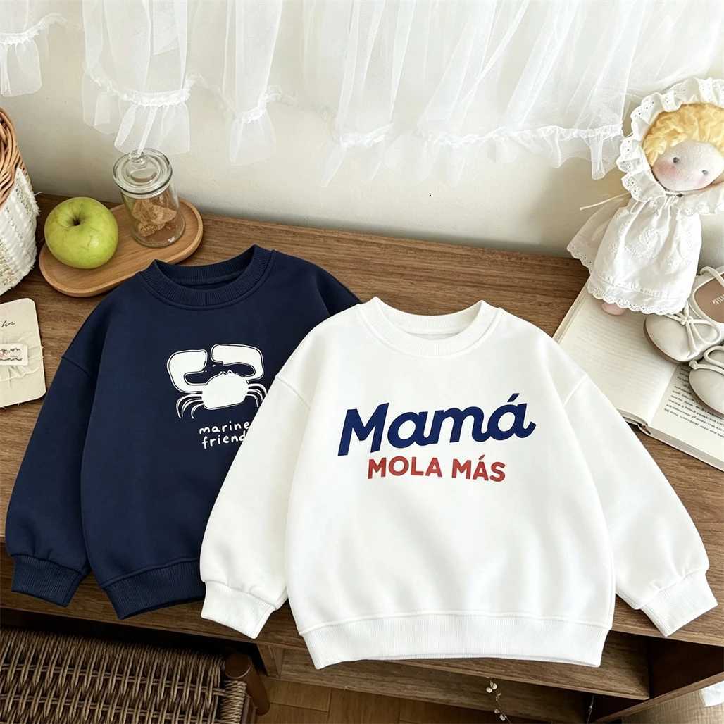 Clothing Trendy Sweatshirt Fashion Casual Boys Round Neck Plovers Spring Autumn Wear Toddler Printing Long-sled TopsW260917