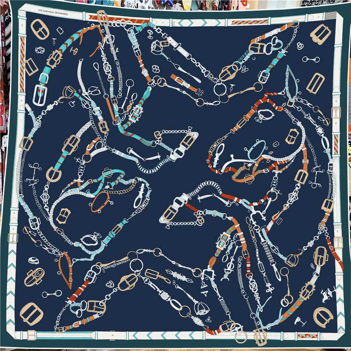 Winter Soft Silk Scarf Shawls Luxury Large Cashmere Pashmina Handrolled Edge Shawls Bandanas Hijab Scarves Keep Warm Foulard X260917