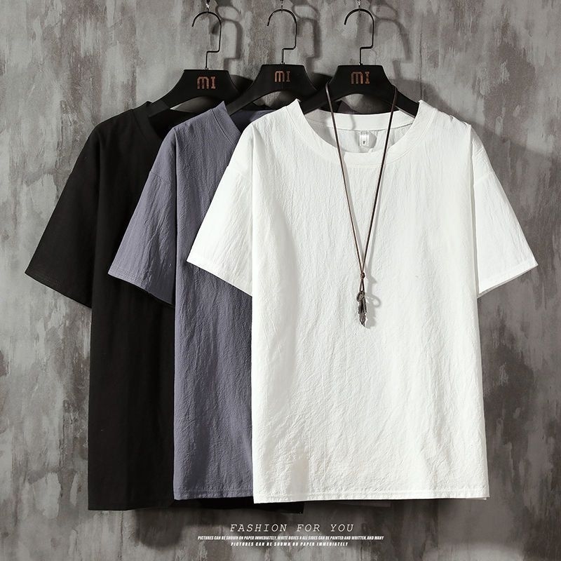 Thin style Minimalist top men's hip-hop MY T-shirt summer casual breathable T-shirt round neck short sleeved M L XXXL 4XL 5XL 260917