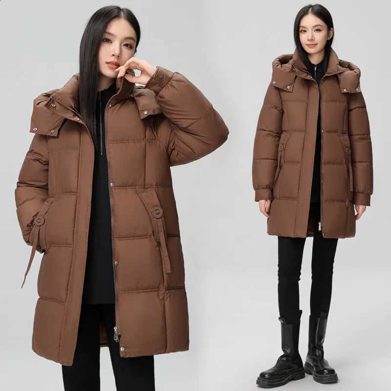 Women'S Winter Warm Thicken Down Cotton-Padded Jacket New Women Hooded Long Oversized Cotton Coat Women Loose Parkas Outerwear H260917