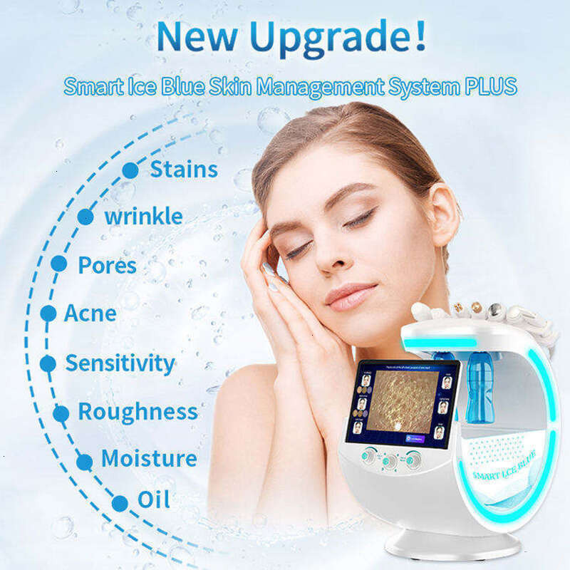 Upd Smart Ice Blue New Sale Multi-Functional 7 In 1 Smart Ice Blue Skin Management Beauty device Application For Commercia
