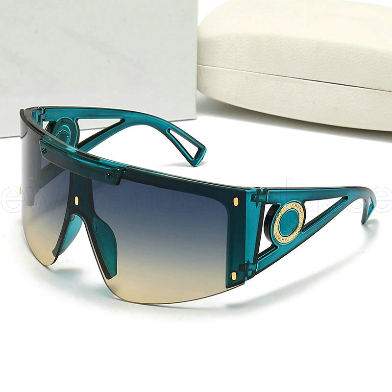 Luxury Big Square medusas Sunglasses Women Brand Designer Retro Sun Glasses For Female Oversized Black Shades Oculos UV400 Uitravioler-proof shield