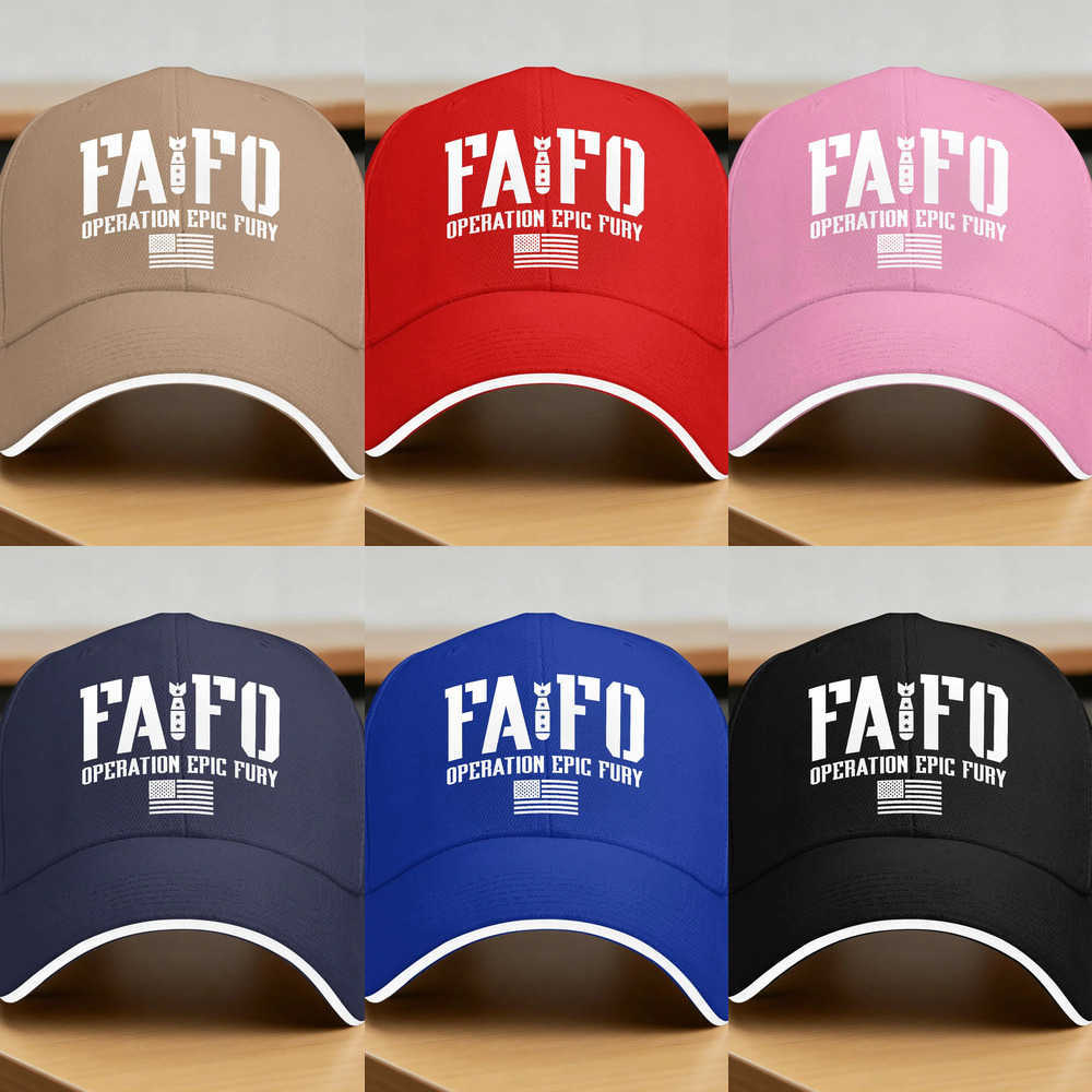 Operation Epic Fury Baseball FAFO Cap y2k Retro Trucker Hat Summer Men Women Outdoor Sport Baseball Caps J260917