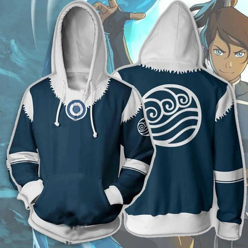 Last Anime Avatar Airbender The Cosplay Hoodies 3D Printed Sweatshirt Men Women Long Sleeve Tracksuit Pullover Harajuku Y2k Coat C26091511