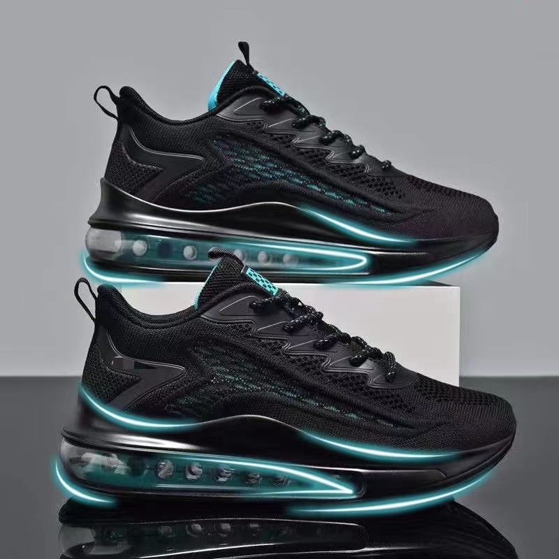 Running Air Cushion Men Spring Autumn New Trend Breathable Soft Sole Men's Casual Sports Shoes