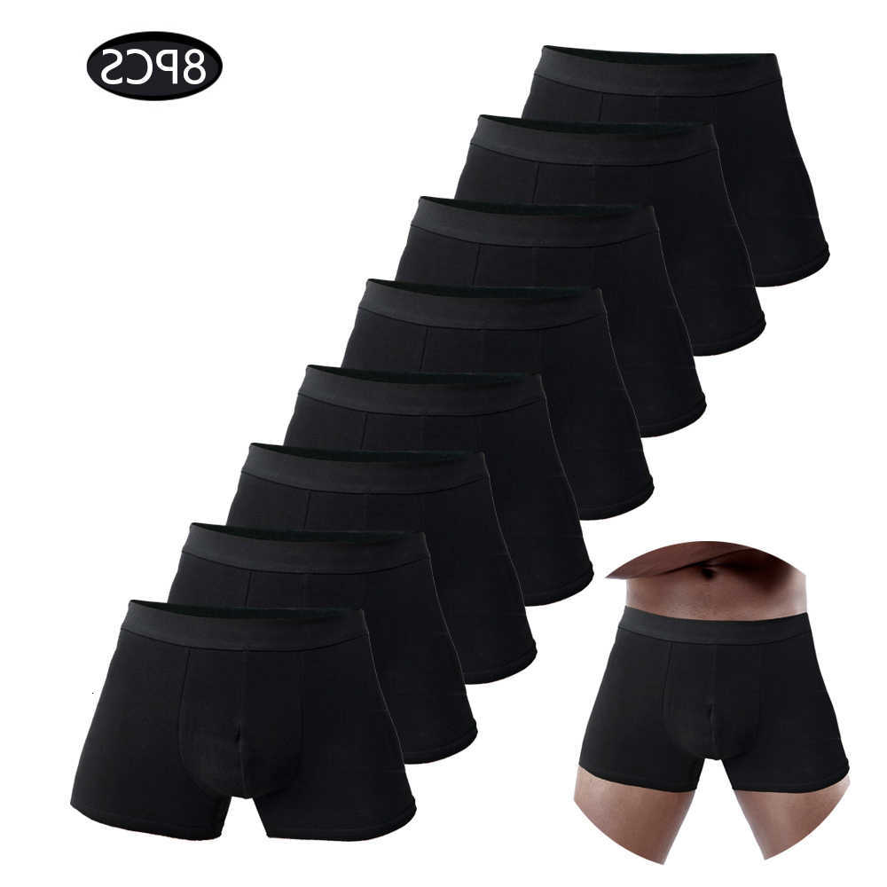 Underwear Underpants 8pcs Boxers Cotton for Men Sexy Men's Panties Set Mens Boxer Shorts Family Underpants Man Sexy Male Trunk D260918
