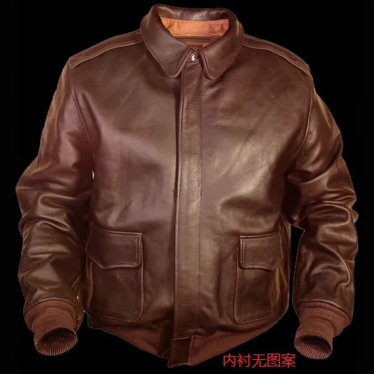 Classical M2 Style Leather Jacket Men's Punk Motorcycle Military Pu Leather Jacket Bomber Retro Oversized Man Flight Clothing 260917