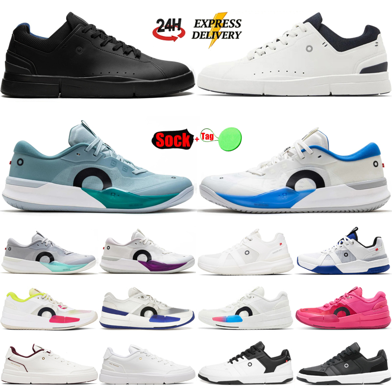 Designer OC The Roger Pro 3 Mens Womens Running Shoes Cloudly Tenis Skate Sneakers Mesh Breathable Black White Blue Pink Fire Clay Skateboard Outdoo