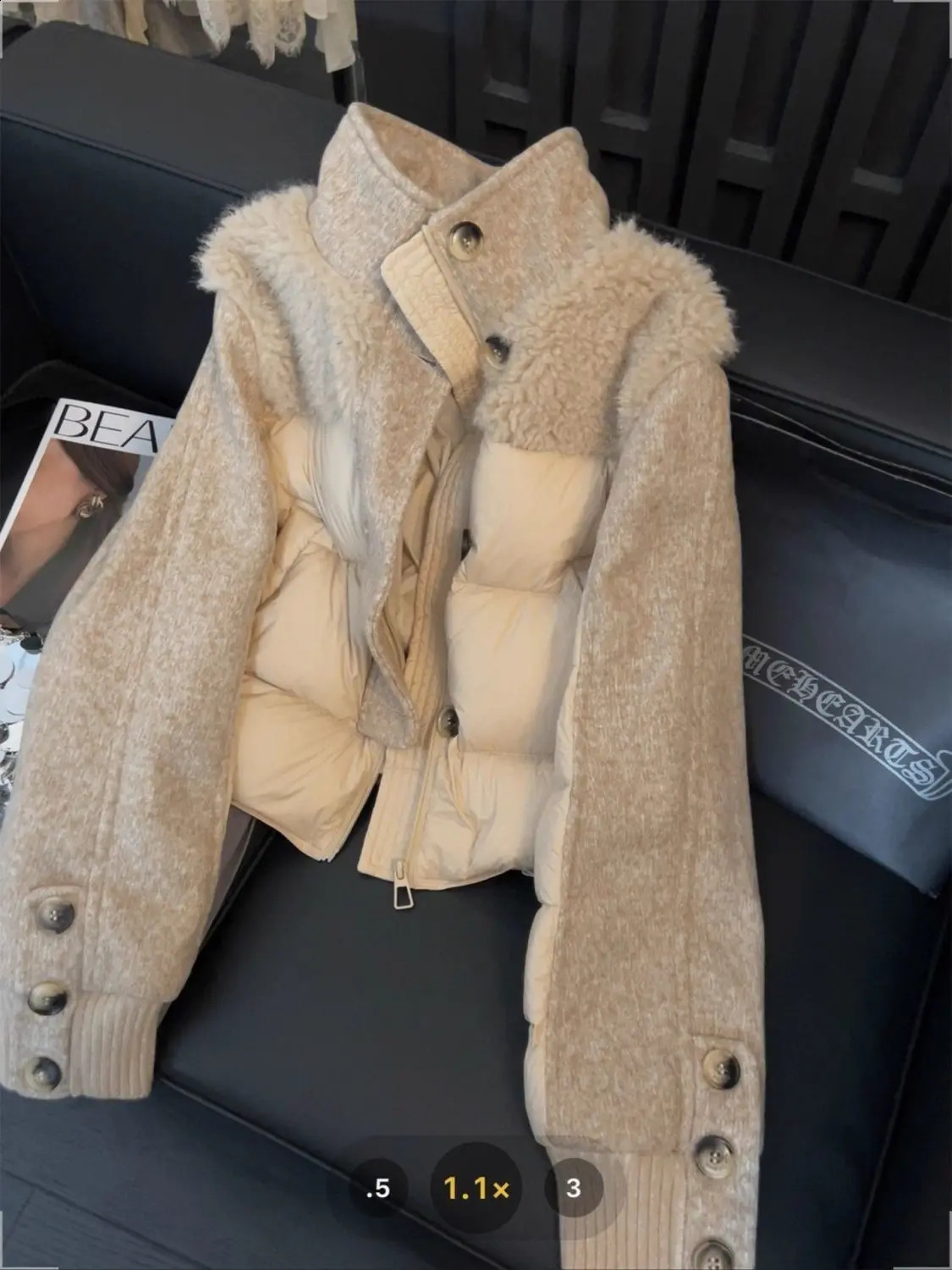 Lamb Wool Patchwork Cotton Jacket Women's Stand Collar Harajuku Coat Chaquetas Para Mujer Outdoor Outwear Parkas Overcoat 260917