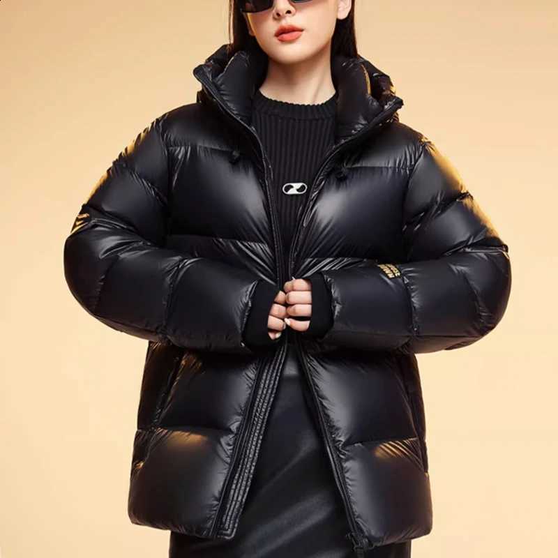 White Duck Down Extreme Cold Unisex Man Women's Short Down Coat Autumn and Winter Wear Thickened Windproof and Slim Coat H260917