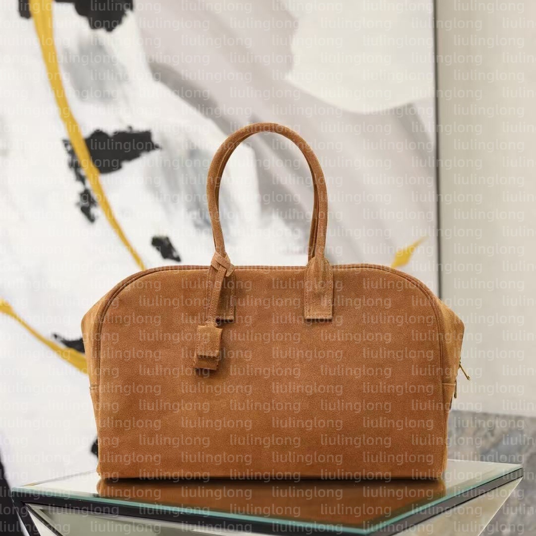 designer suede sac de jour pillow bag luxury smooth leather handbag women grained genuine leather briefcase shoulder crossbody bag features top hand