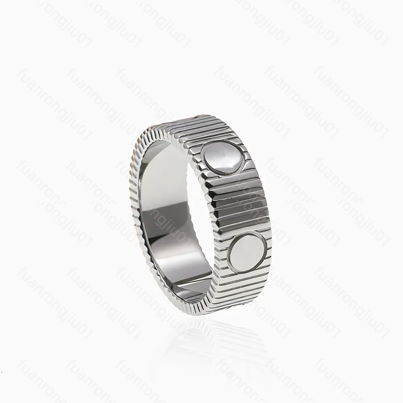 Cartixx Ring Designers Ring Stripes Gold Silver Rings Carts Ring Women Luxury Vertical Designer Jewelry Gifts Simple Personalized Style Party Birthd