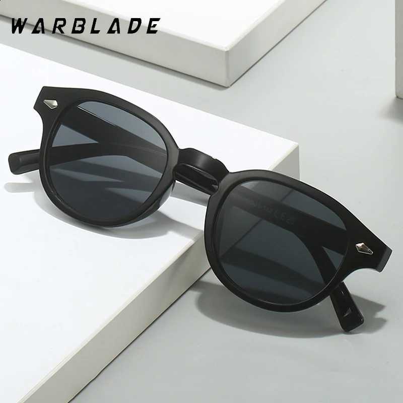 Vintage Round Sunglasses Women Simple Men 2025 Luxury Brand Design Retro Rivet Yellow Blue Lens Square Sun Glasses Female UV400 N260814