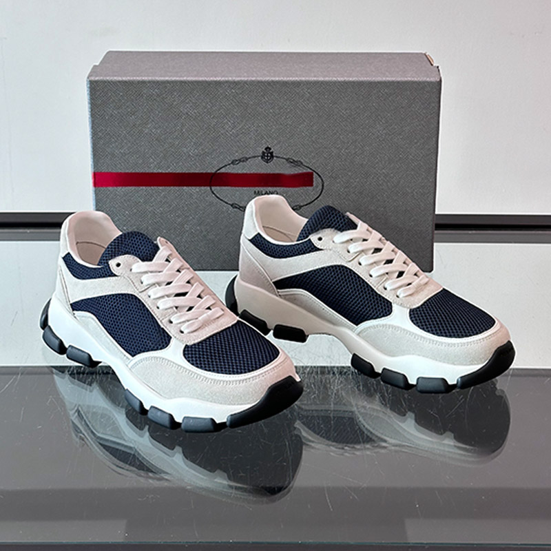 Luxury Mesh Suede Mens Casual Shoes Lightweight Breathable Shoe Upper Fashionable Thick Soled Shoeies Daily Mens Lace Up Shoes