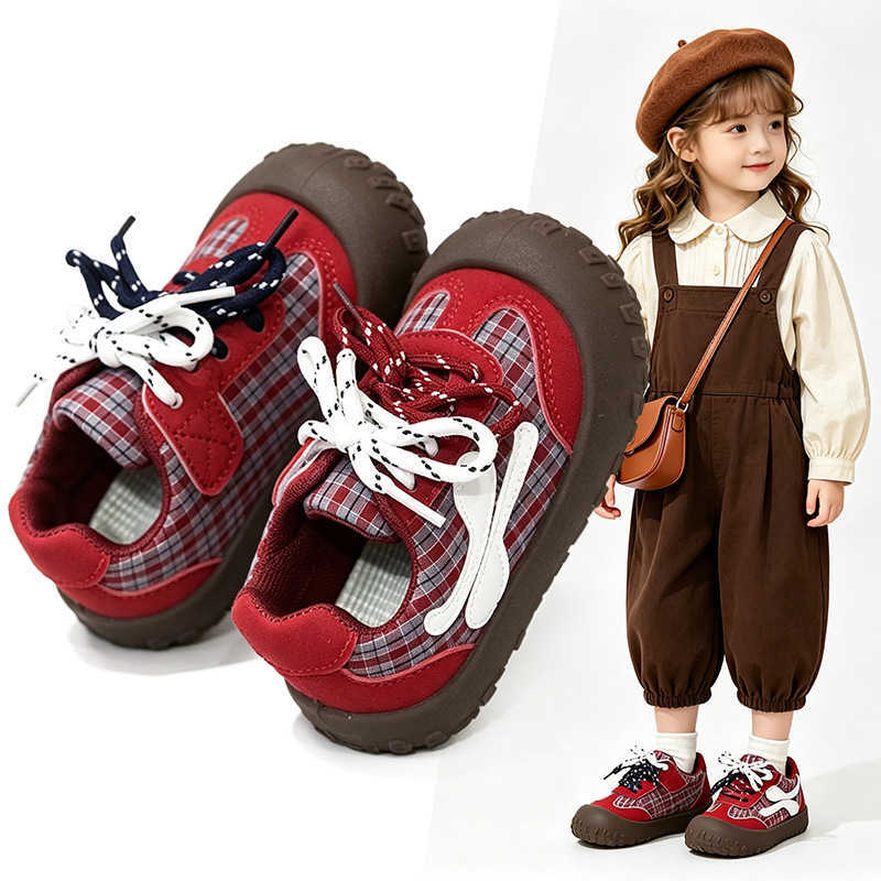 Children's Sports Shoes 2026 Autumn New Model Boys' Sneakers Kindergarten Toddler Walking Shoes Meilade Girls' Shoes L2609185LWM