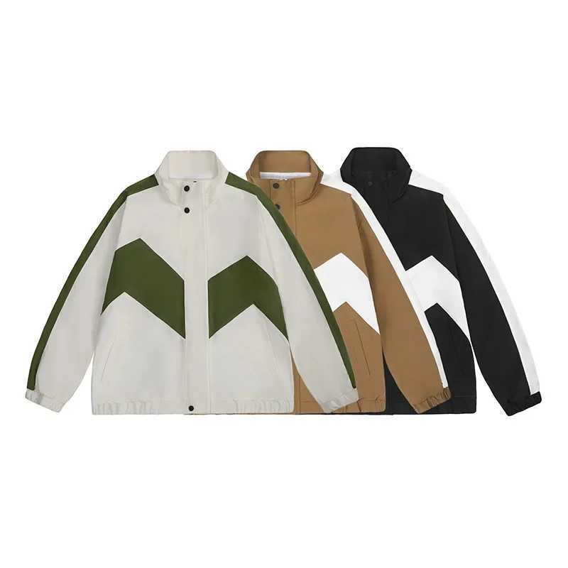 Hot Sale Of The Season Spring Autumn New Outdoor Casual Stand Collar Jacket High Quty Fashionable Versatile Simple Youth Spli S260918GW1J