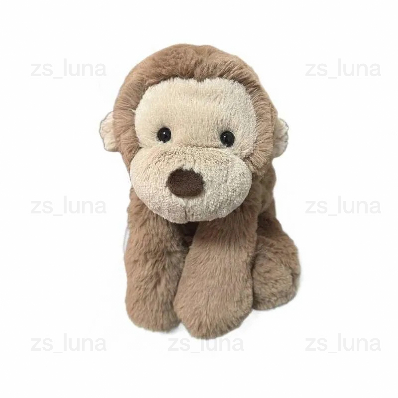2026 Keychains British Smudge Monkey Plush Toy Companion Doll Comforting Stuffed Animal Spring Summer New Arrival Gift