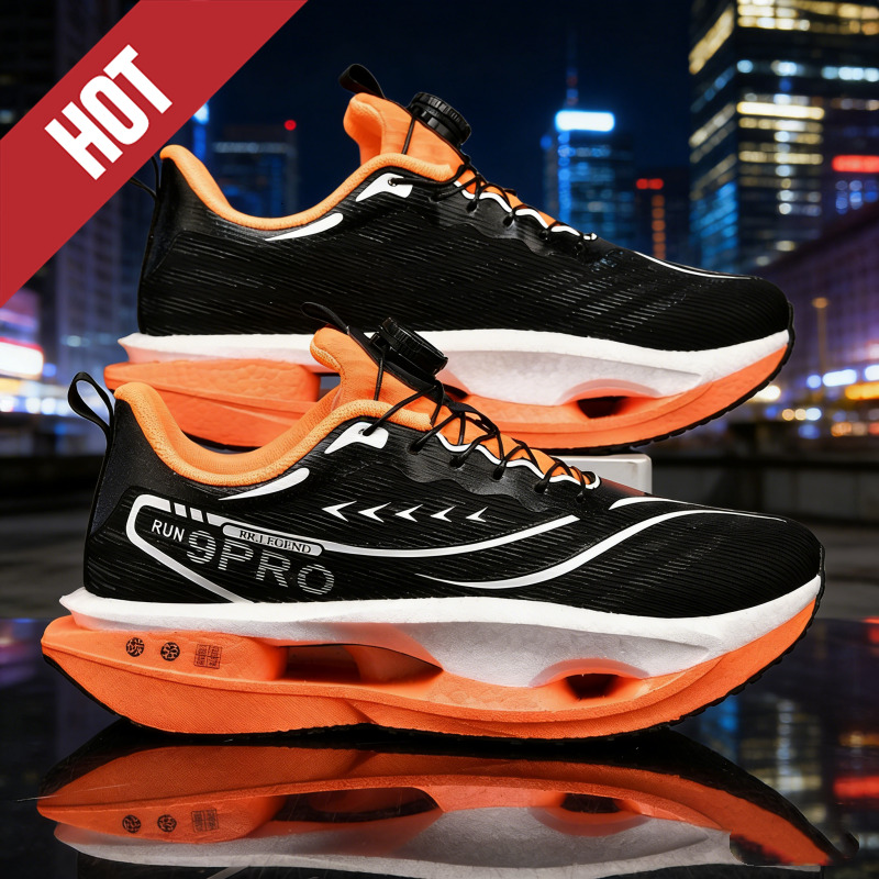 Running Shoes Carbon Board Speciality Marathon Men Sports Breathable Lightweight Women's Comfortable Athletic Nonskid Sneakers 26L0918