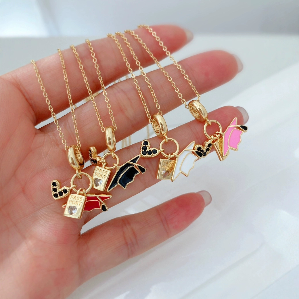 Luxury Designer Necklace For Women, Panjia New Collection, Copper-plated 18K Gold Zircon Pendant, Lightweight And Sophisticated, Unique Design Jewel