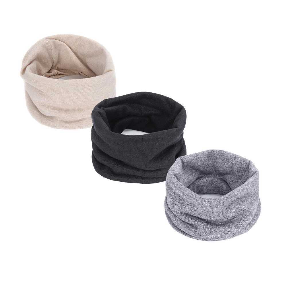 New Cashmere Winter Scarf for Boys Girls Women Men Knitted Scarves Cozy Spring Warm Children Elastic Mufflers Autumn Baby Scarf X260917