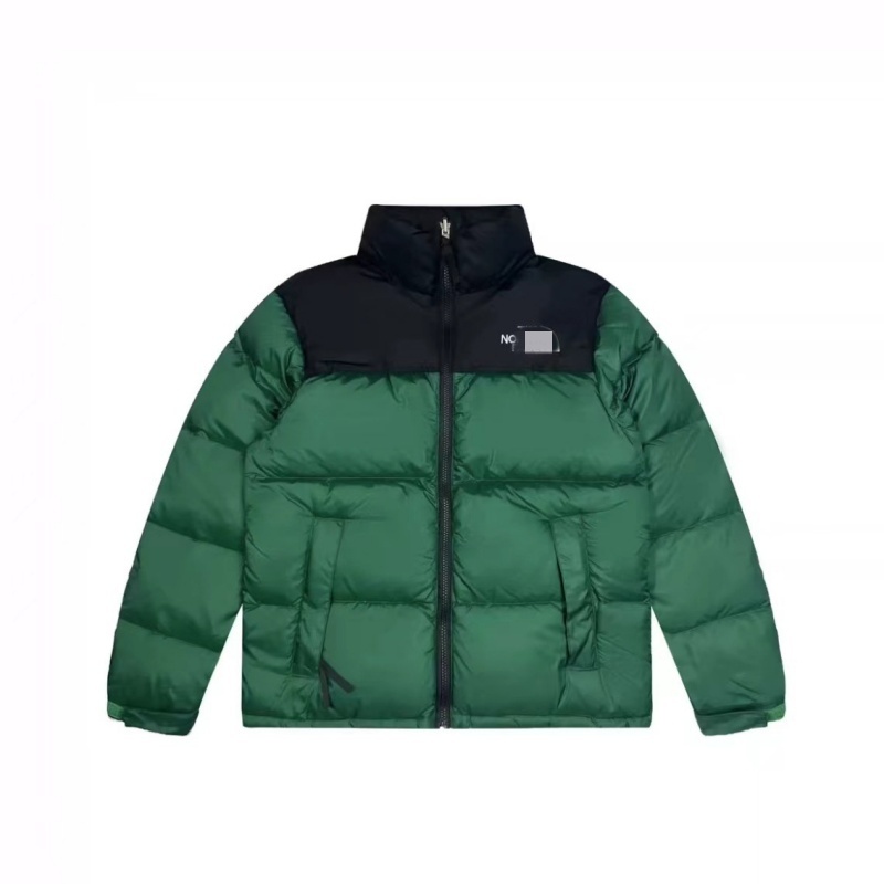 Men's and Women's Outdoor Leisure Thickened Windproof Warm Down Jacket Stand Collar Embroidered Logo Multi Color Parker Coat