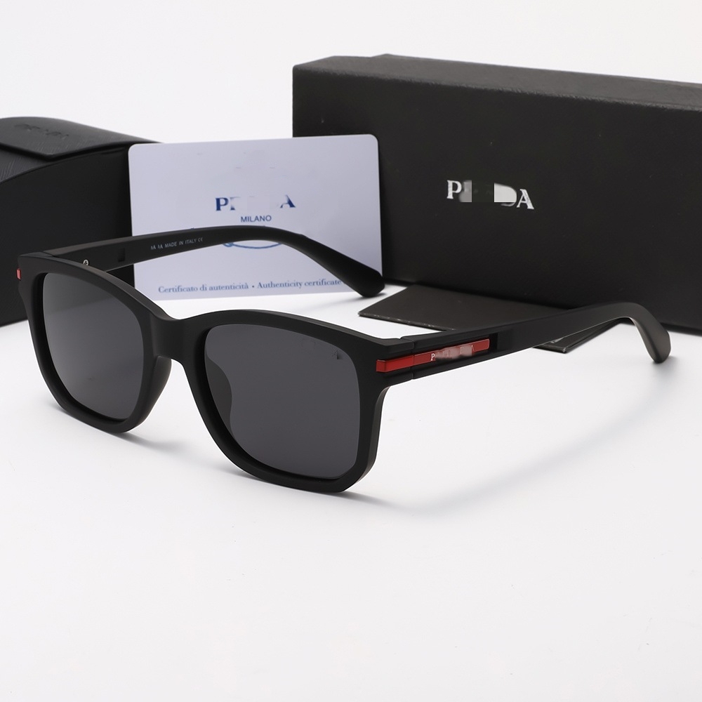 Hot polarized designer sunglasses for men women mens cool hot fashion classic thick plate black white frame luxury eyewear man sun glasses UV400 wit