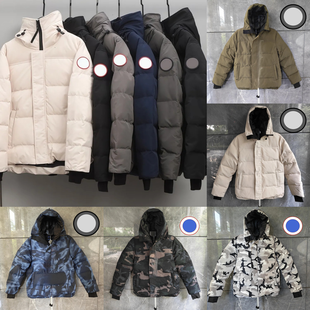 Down Jacket Men Parka jackets Winter coat CANADAgooes Wyndham Windbreaker Homme Outdoor Jassen Streetwear Outerwear Big Fur Hooded Fourrure Manteau