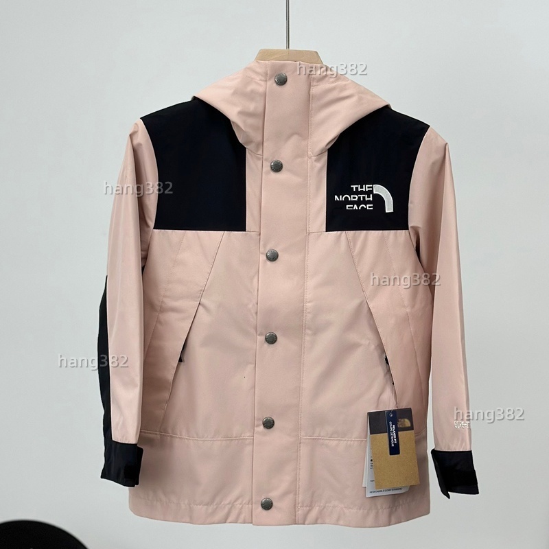 Free Shipping Kids trench coat High Quality Color Block Hooded Mountain Jacket Boys Girls Windproof Water Repellent Outdoor Hiking Coat Multi Casual