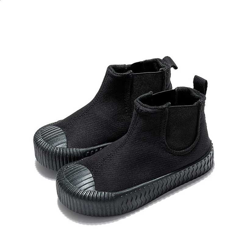 Children High-top Canvas Shoes Baby Cute Cookies Boots Girls Fashion Leopard Print Short Boots Boys Warm Army Green Cotton Shoes X260917