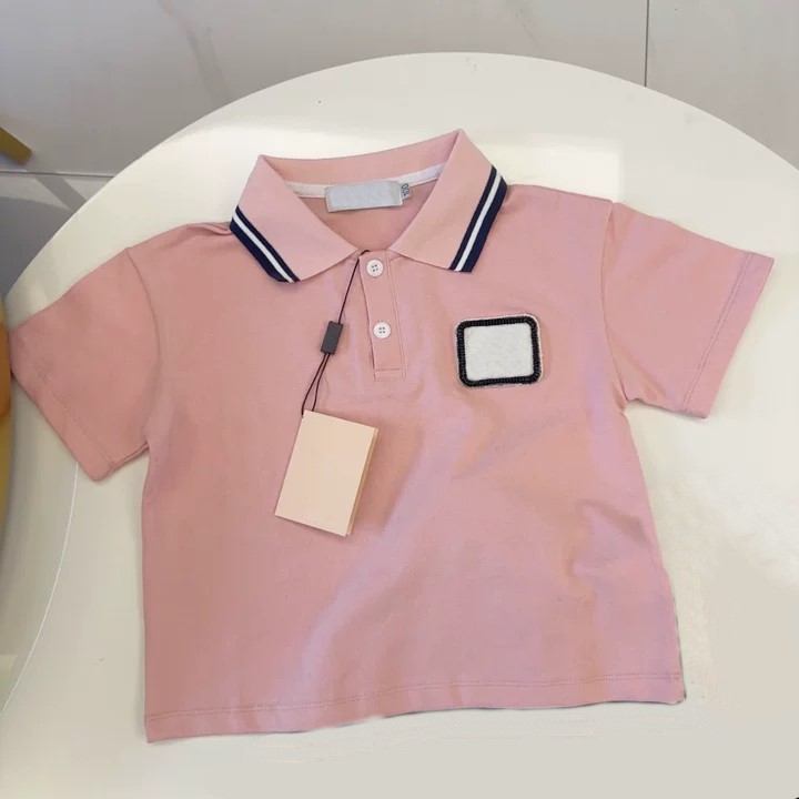 2026 Unisex kids polos Clothing Sets T-shirts designer clothes baby boys toddler girls street Tops black white casual summer kid infants youth child