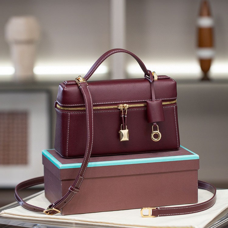 Mini Designer tote bag Makeup handbag evening wallet lunch box leather Fashion purse portable travel lipstick pencil storage toiletry bag multifunct
