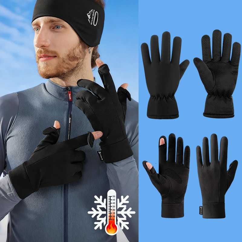 Ski Gloves 2025 waterProof Ski Gloves Winter Touch Screen Snow Glove Fleece Lined Warm Thermal Gloves for Snowboard Skiing Running Cycling D2609191