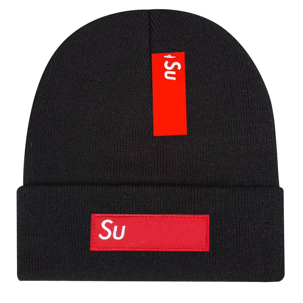 Skull Caps High quality Wool bonnet Luxury Designer designer men surpermme beanie Big Hardcore Knitted for Men and Women Black Winter Hats Casquette