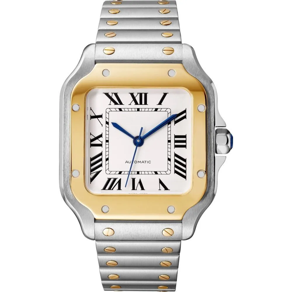 U1 Top-grade AAAAA Watch Santosity Sports Style Designer Automatic Mechanical Movement Stainless Steel Strap Watches High Quality Montre De Luxe Wri