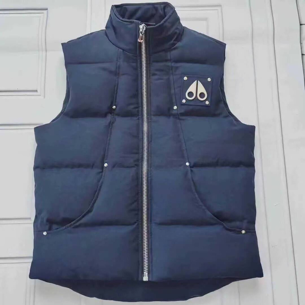 Mooselys Knuckle Vest Mens Top High Quality Designer Womens Winter Warm And Cold Proof Vest Trend Brand Puffer Gillet Winter Clothes Womens Mooselys