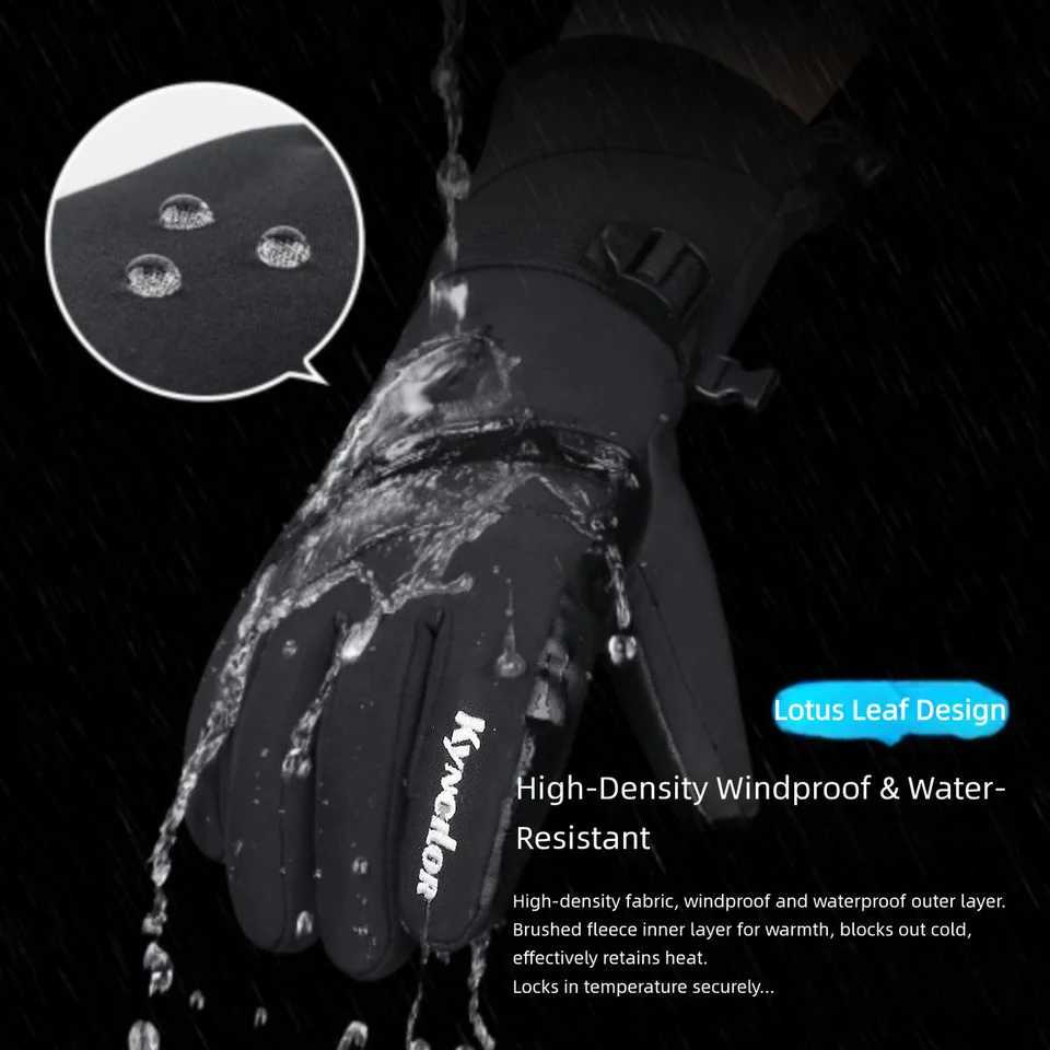 Ski Gloves Ski Gloves Touch Screen Snowboard Gloves Snowmobile Motorcycle Riding Winter Gloves windpro of Unisex Skiing Gloves D2609191