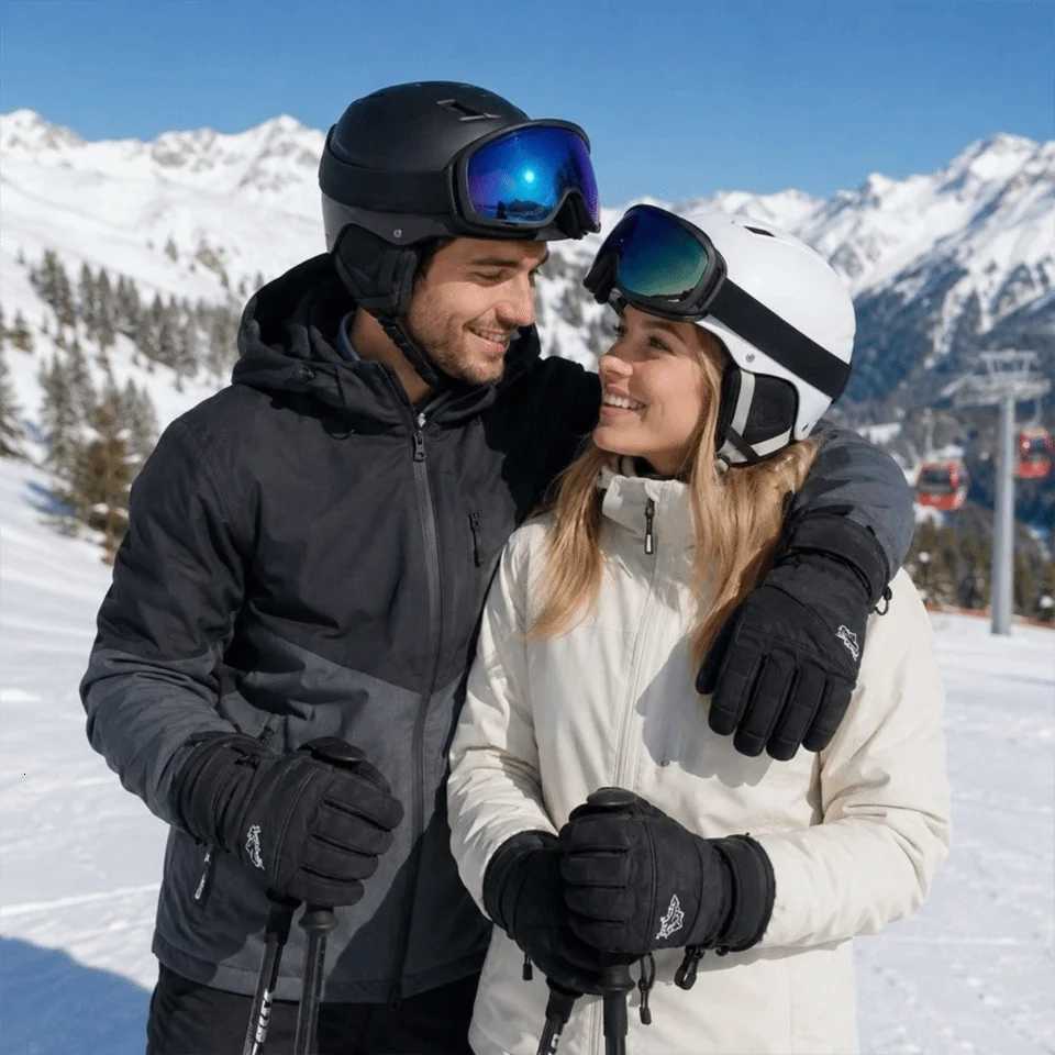 Ski Gloves Warm Winter Skiing Gloves Non-slip waterProof Snowboard Gloves windpro of Touch Screen Outdoor Sports Gloves for Men Women D2609191