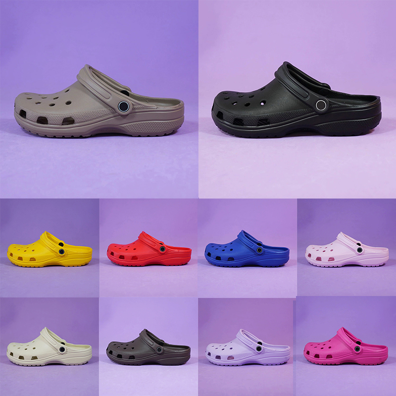 Free shipping designer sandals clogs sliders outdoor shoes breathable sandal outdoor beach slippers fashionable men women