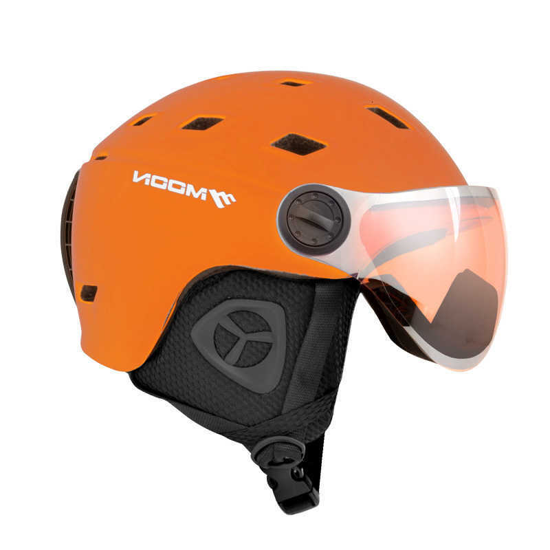Skiing Ski Goggles Helmets MOON Helmet Integrally-Molded PC+EPS High-Quality Ski Helmet Outdoor Adult Sport Ski Snowboard Skateboard Helmets D260919