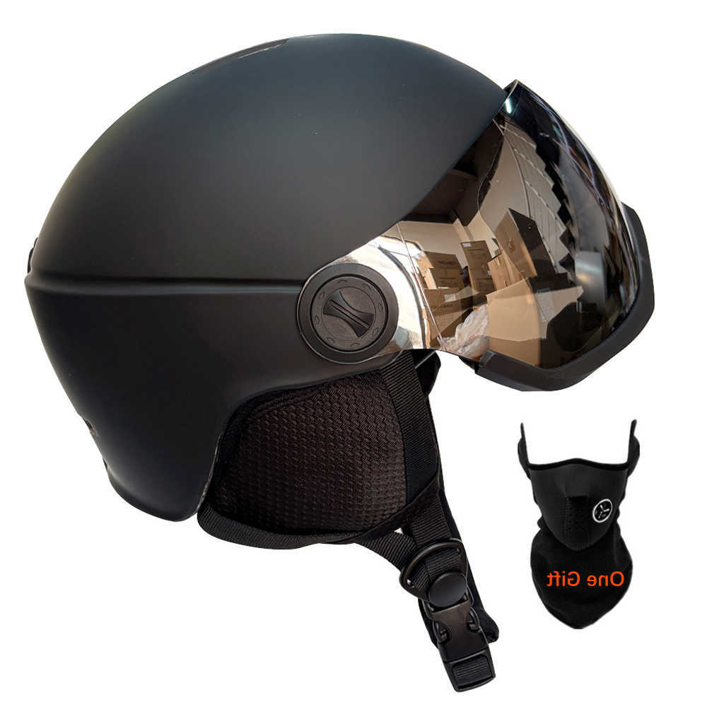 Ski Helmets Skiing Helmet Goggles Integrally-Molded PC+EPS High-Quality Ski Helmet Outdoor Sports Ski Snowboard Skateboard Helmets D260919
