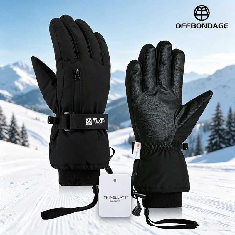 Ski Gloves Winter Ski Gloves Thermal Touchscreen waterProof windpro of Men Women Motorcycle Cycling Snowboard Warm Gloves Outdoor Sports D2609191