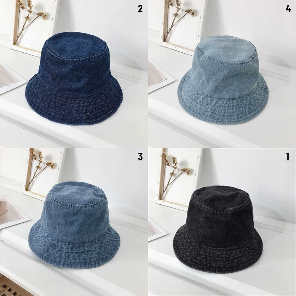 Unisex Berets High Cotton Quality Bucket Hats Summer Multicolors Sunscreen Panama Hat Solid Color Outdoor Fisherman Hat J260919