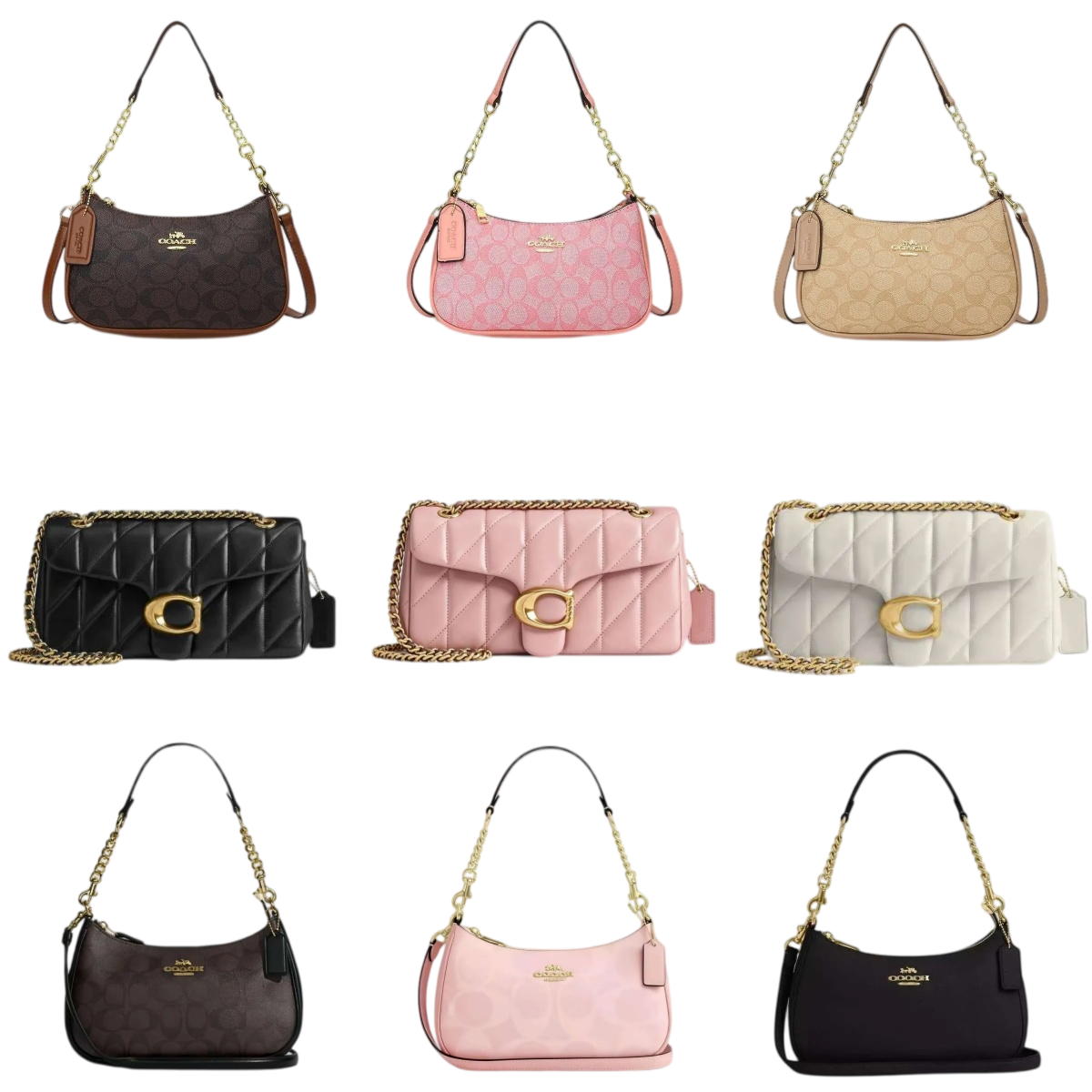 Coalies Chity Bags Half Moon Designer Shoulder Wallets Women's Luxury Casual Fashion Handbags Designer Bag Handbags Luxury Bags Shoulder Bags C