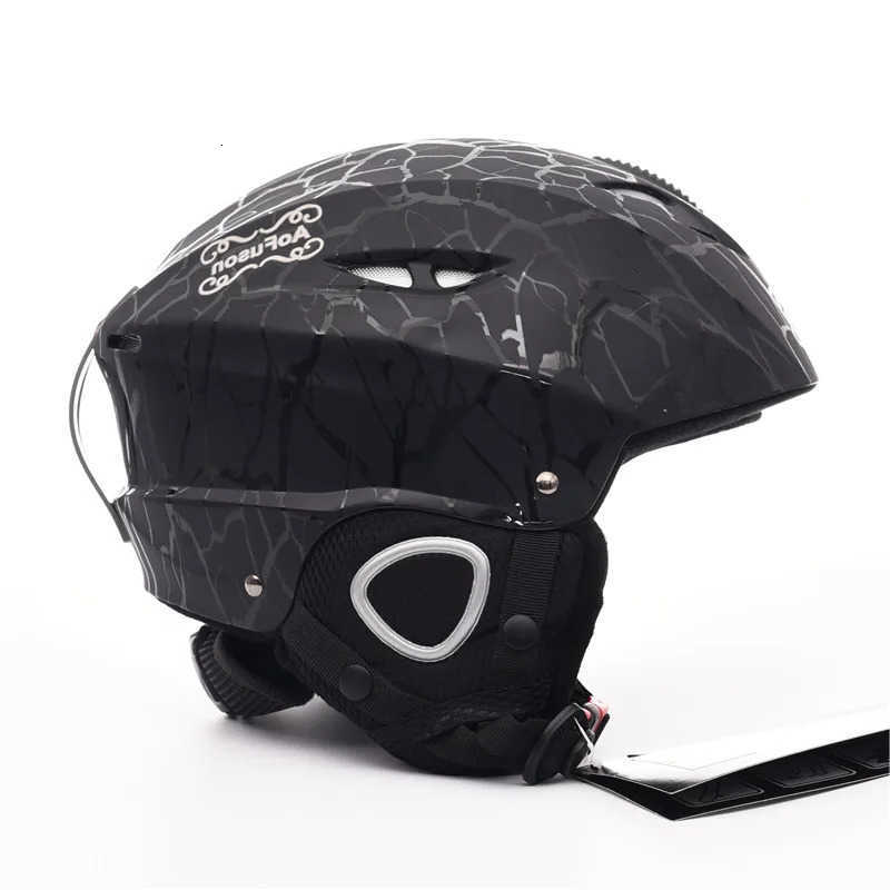 Helmets Skiing Helmets Integrally-Molded Ski Professional Adult Snowboard Helmet Men Women Ski/Skateboard Outdoors Winter Sports Helmets D260919